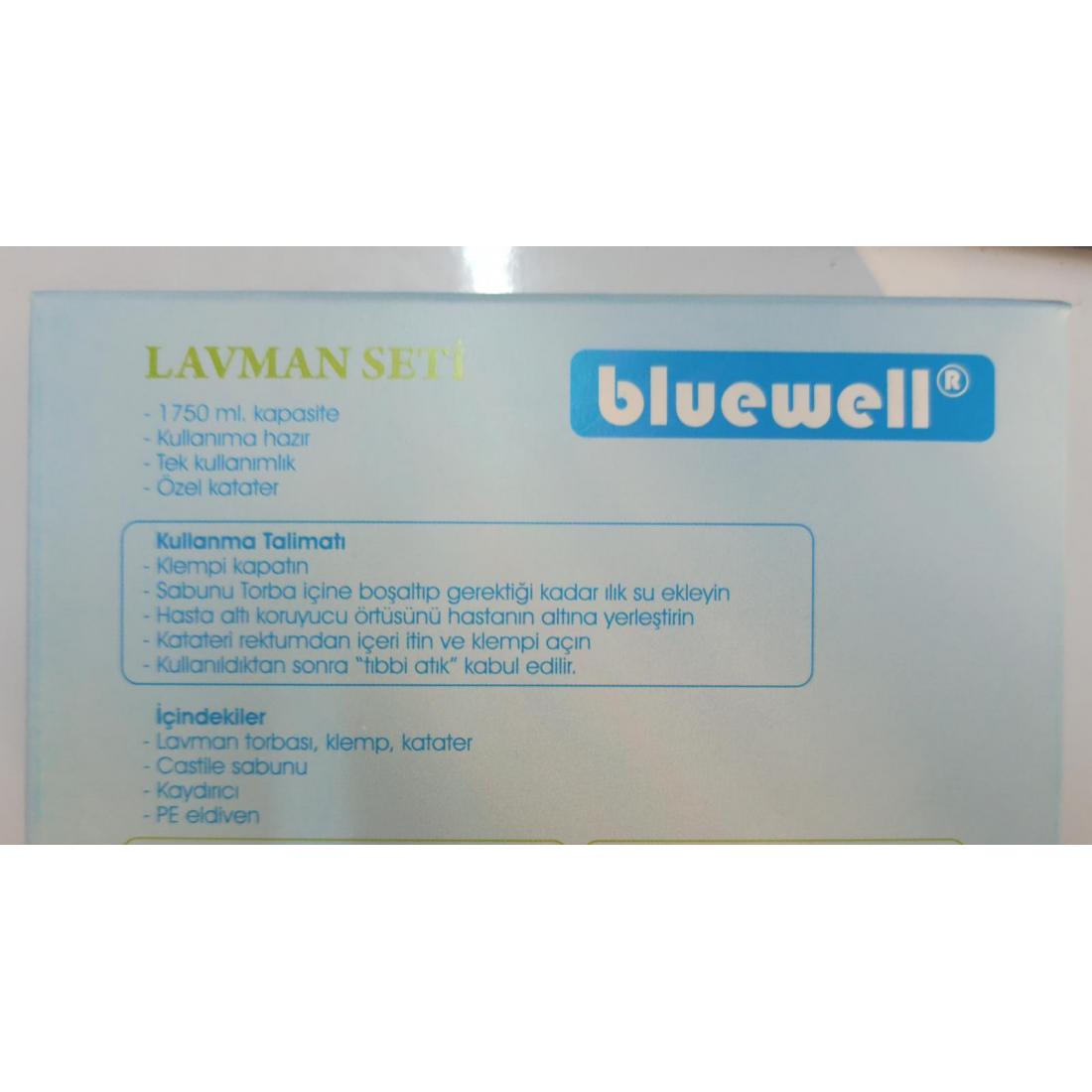 Bluewell Lavman Seti Enema Set 2026/11 Miad